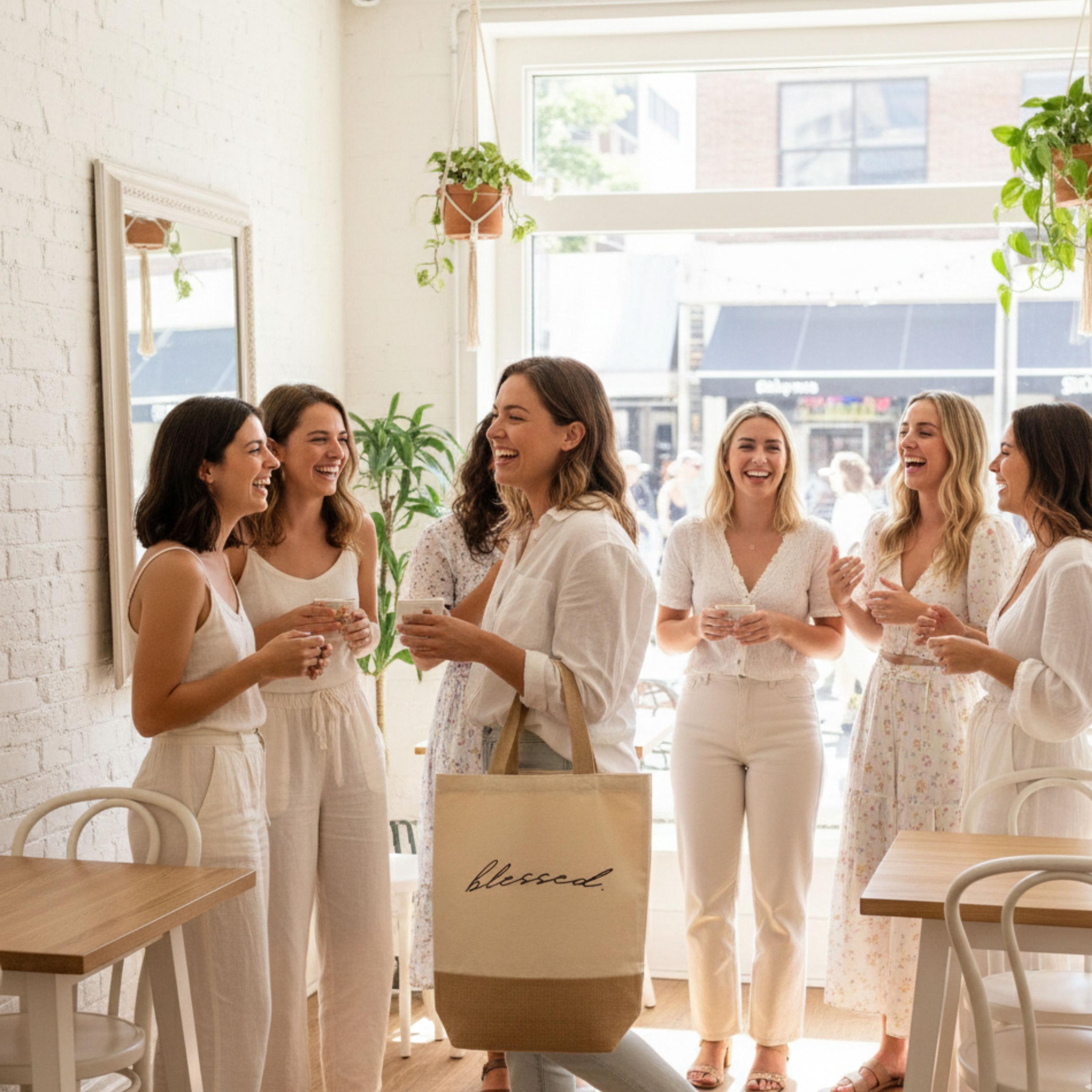 Baumwolltasche Jute I blessed I gesegnet I christliche Botschaft I Einkaufstasche I Geschenk I Glaube Liebe Hoffnung